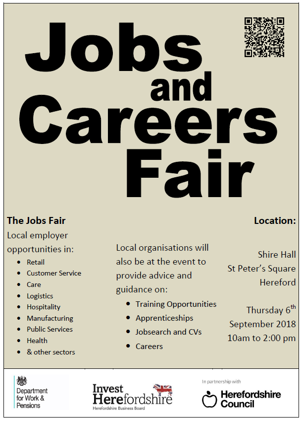 date for hereford jobs fair released hereford news what to expect in a job fair